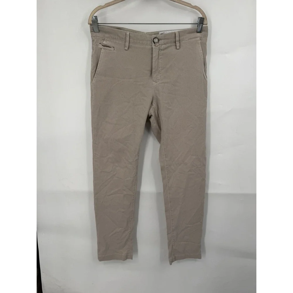 Jacob Cohen Golf Pant Men 32/31 Beige Khaki Preppy Pickleball Outdoor Minimalist